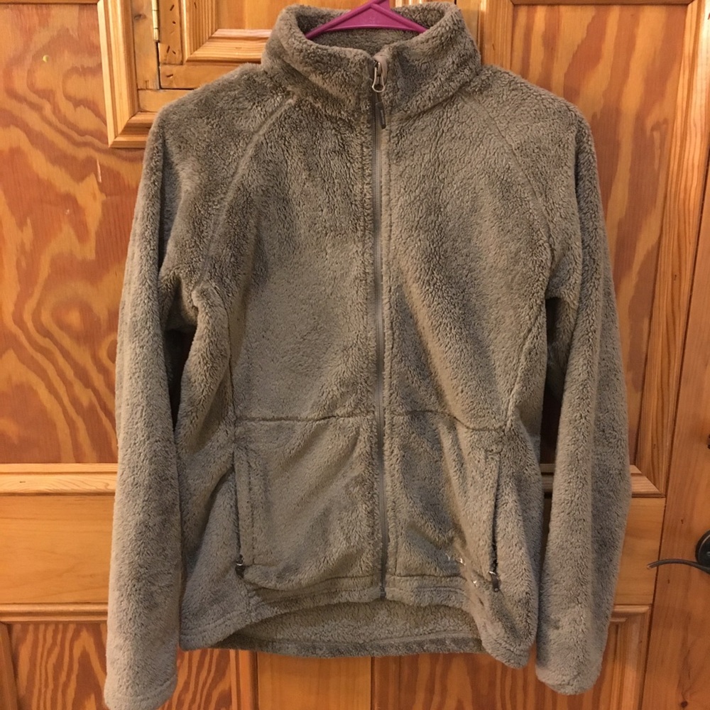 Women’s size M Marmot zippered fuzzy fleece jacket